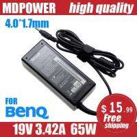 For BENQ 19V 3.42A 65W 4.0x1.7mm Laptop AC Adapter power Charger Joybook X41 X42 CT2200 HAIER Y13A TSINGHUA TONFANG