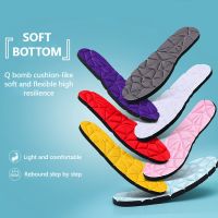 2022 New Memory Foam Orthopedic Insoles For Shoes Women Men Flat Feet Arch Support Massage Plantar Fasciitis Sports Pad Insole Shoes Accessories