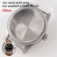 Waterproof 20Bar 39Mm 316L Steel Watch Case Coin Bezel For NH34 NH35 NH36 NH38 NH70 NH72 ETA2824 PT5000 ST2130 Sapphire Vintage