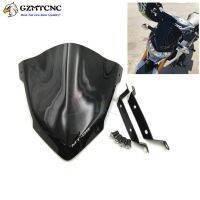 14 16 for Yamaha MT09 Motorcycle Windshield ABS Plastic Windscreen W/ Mount Screws Bracket MT 09 MT 09 2014 2016 Wind Shield