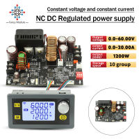 1200W 20A DC ตัวควบคุมแรงดันไฟฟ้าแหล่งจ่ายไฟ CNC ปรับแรงดันคงที่คงที่คงที่ในปัจจุบัน Step-Down Module