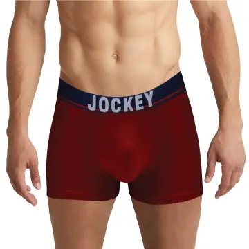 2 Pieces) Cotton Stretch Playboy Men's Trunks Underwear - B122522-2S