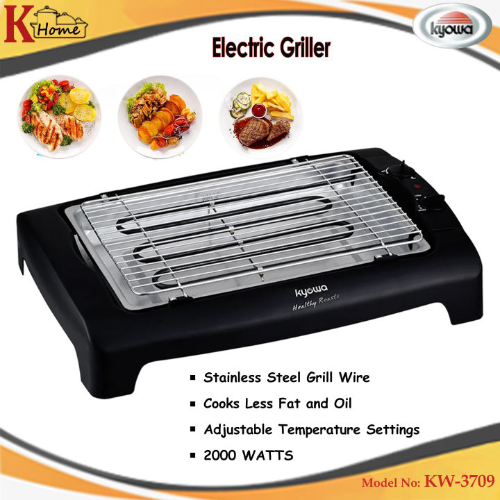 KyowaKW3709 Stainless Electric Griller Lazada PH