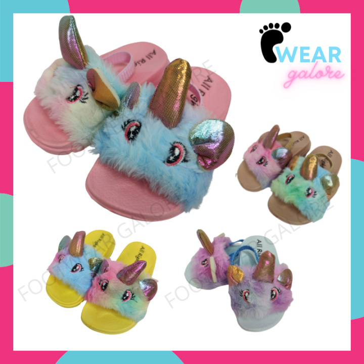 Unicorn Fluffy Slippers – Dabolly-sgquangbinhtourist.com.vn