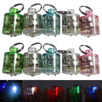 10Pcs/Lot Underwater Mini Electronic Fishing Light Fish Attraction Lamp Lure Led Lights Squid Bait Lures Freshwater Multicolor