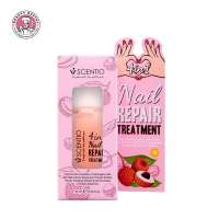 SCENTIO 4 IN 1 NAIL REPAIR TREATMENT PEELING NAILS AND SMOOTHES UNEVEN NAIL เซนทิโอ 4 in 1 เนล รีแพร์ ทรีทเม้นท์ (10 ml.)