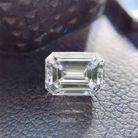 Szjinao อัญมณีหลวม [Hot K] หิน Moissanite เพชรมรกตตัด0.2ct ถึง10ct VVS1สี D ไม่ได้กำหนดไว้สำหรับอัญมณีเครื่องประดับแหวนเพชร