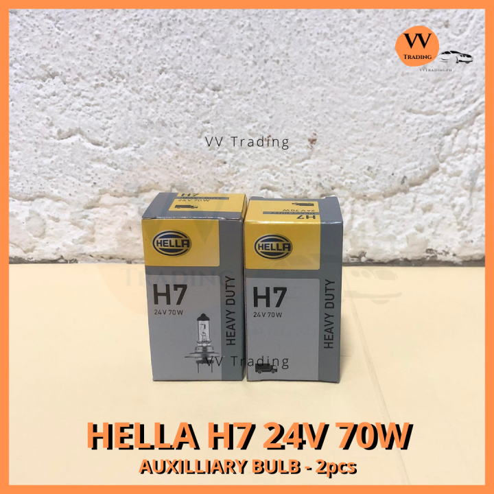 HELLA H7 24V 70W Halogen Bulb | Lazada PH