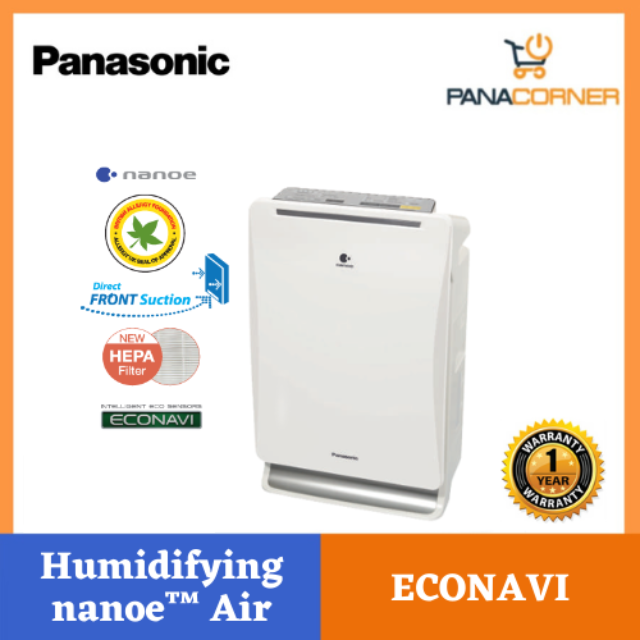 Panasonic Humidifying nanoe Air Purifier FVXM35ASM (Silver) Lazada