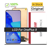 ต้นฉบับ/Amoled /TFT สำหรับ1+ 9 OnePlus 9 LE2113 LE2111 LE2110อะไหล่หน้าจอชิ้นส่วนจอสัมผัสแอลซีดีของเครื่องแปลงดิจิทัล