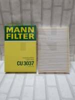 ส่งฟรี กรองแอร์ Audi  A6  C5   1997 - 2005   ( รถที่ผลิตตั้งแต่ 10/1998 )  ทุกรุ่น    Cabin Filter  Mann  CU 3037 / CU3037