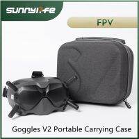 SunnyLife กระเป๋าสำหรับ FPV V2บินแว่นตา VR อุปกรณ์เดิมฮาร์ดกรณีปกป้อง FPV V2กันกระแทก