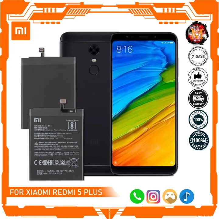 Xiaomi Redmi 5 Plus Battery Original Very Good Quality Fast Charger ...