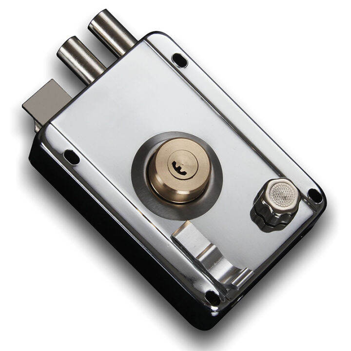 Exterior Iron Door Locks Security Antitheft Lock Multiple Insurance