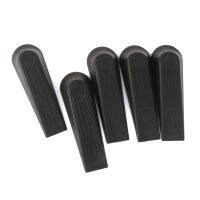 【CW】 5pcs Plastic Door Window Stops Stoppers Wedges Jam Block Office