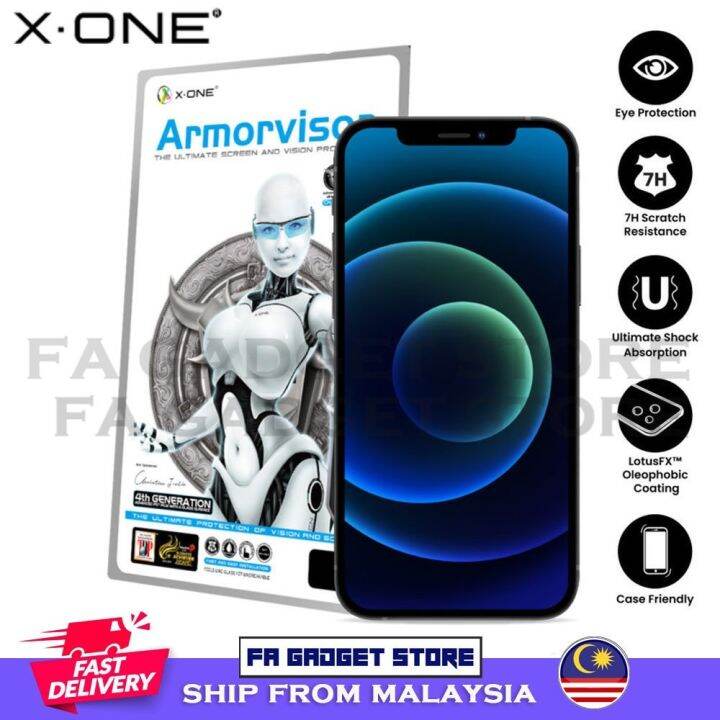 X.One 4th Armorvisor for iPhone 14 Pro Max / 14 Pro / Plus 14 / 13 / 12