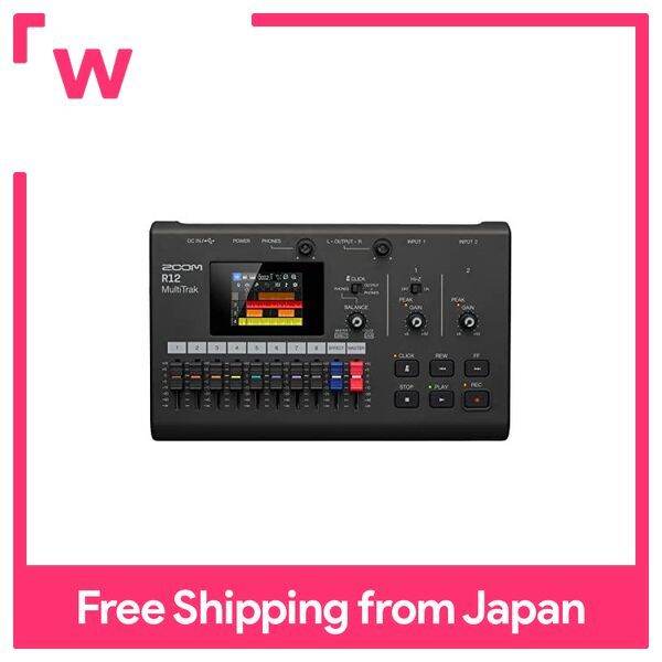 Zoom 8track multitrack recorder with 2.4inch touch screen Released