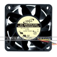 2023 ☆ ADDA AD0624HB-F71DS 6ซม. 24V 0.43A 6038พัดลมทำความเย็นอินเวอร์เตอร์ปริมาณอากาศขนาดใหญ่