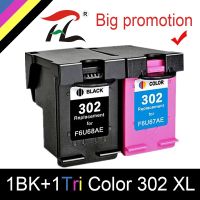 HTL 302XL remanufactured Cartridge Replacement for HP 302 HP302 XL Ink Cartridge for Deskjet 1110 1111 1112 2130 2131 printer Ink Cartridges