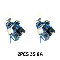 2ชิ้น18650 3S 12V BMS โมดูลเครื่องมือไฟฟ้า DC แบบพกพาแผ่นป้องกันแบตเตอรี่ลิเธียมโมดูลวงจรสว่านสำหรับ3เซลล์ BMS