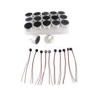 28 Pcs MIC Capsule Electret Condenser Microphones for PC Phone MP3 MP4, 18 Pcs 9.5X4.5 Mm &amp; 10 Pcs 4X2 Mm