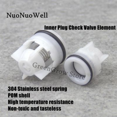 20pcs/2pcs Outer Dia 10~32mm Inner Plug Check Valve Element Water Treatment Non-return Valve Spool 304 Stainless Steel Spring Clamps