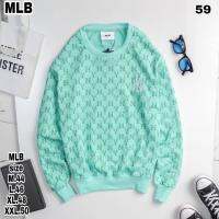 MLB NY Sweater แท้?เสื้อกันหนาว เสื้อผู้ชาย color:ฟ้า ดำ น้ำตาล น้ำเงิน