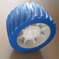 Heavy-Duty Trailer Roller Marine Inflatable Ribbed Wobble Roller Accessories