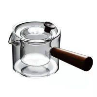 6.5 thick heat-resistant glass high temperature tea set teapot