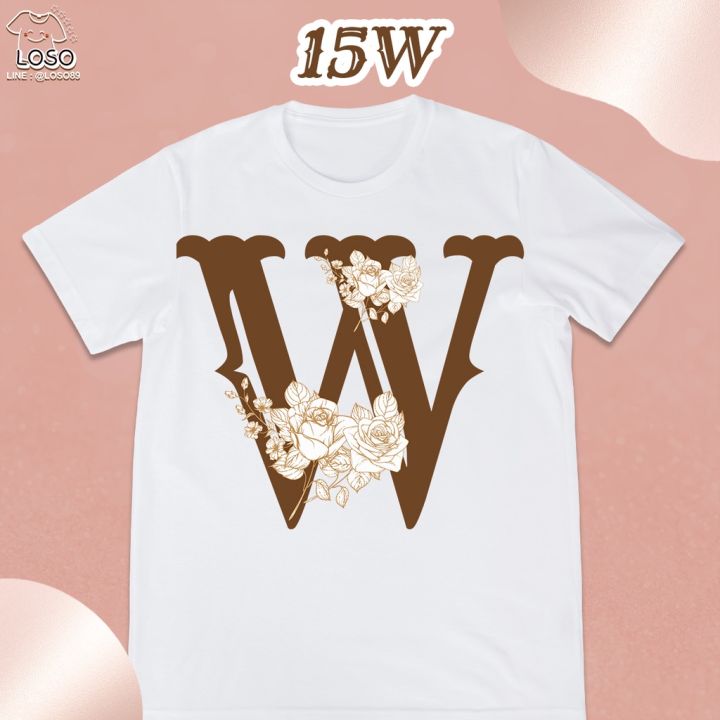 เสื้องานแต่ง-ลายตัวอักษร-wedding-v-w-x