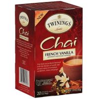 Twinings tea_French Vanila Chai? 100% Pure Black Tea บรรจุ 20 ซอง ขนาด 1.41 ออนซ์ (40 ก.)