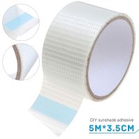 ○☢ 1 Roll 5mx3.5cm DIY Kite Repair Tape Multi-function Ripstop Waterproof Transparent Awning Adhesive Tape