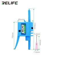 ปืนยิงกาว ปืนอัดกาว RELIFE RL-062C Universal Manual Glue Gun for 3CC-10CC Solder Paste/Solder Oil/UV Adhesive