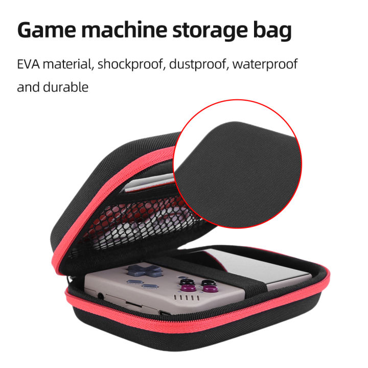 1-2pcs-กระเป๋าถือสำหรับ-miyoo-minimiyoo-mini-rg35xx-กระเป๋า-eva-กันน้ำเกมคอนโซลป้องกันกระเป๋า-lanyard