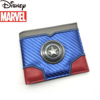 Marvel New Mens Wallet PU Folding High Quality Boy Wallet Multi-Card Slot Large Capacity Fashion Wallet