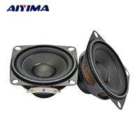 AIYIMA 2Pcs 52mm 2inch 16core 5W 4ohm Enthusiast DIY Square Rubber Edge Neodymium magnetic HiFi Full Range Speaker