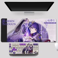 （Lao 6 s mouse pad）Manyudou Genshin ผลกระทบธีม M Ousepad HD พิมพ์นักเล่นเกมคอมพิวเตอร์ล็อคล็อคขอบแผ่นรองเมาส์70x30เซนติเมตรแป้นพิมพ์ PC โต๊ะแผ่นเคสและซองมือถือ