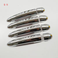 2021ABS Chrome Door Handle Cover Trim for Renault Megane ii 2 MK2 2002 2003 2004 2005 2006 2007 2008 Car Styling Sticker Accessories