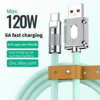 HOT weime428 - / 6A USB C ประเภทสายเคเบิ้ล Type C สำหรับ Huawei Xiaomi Poco F3 12 Pro Oneplus 10 Pro สายชาร์จเร็ว USB C สายข้อมูลสูงสุด120W