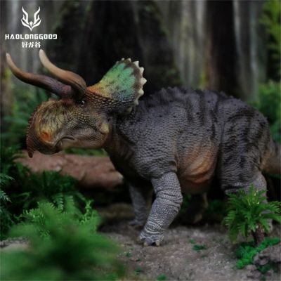 GRTOYS &amp; Haolonggu 1/35 Nasutoceratops Titusi Figure Jurassic Dinosaur Educational Animal Model Adult Children Toy Gift Decorate