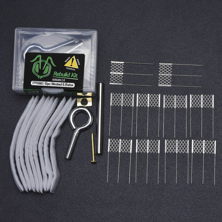 DIY Rebuild Kit Caliburn G/G2/GK2 Cartridge 0.8/1.0/1.2 Replacement Co