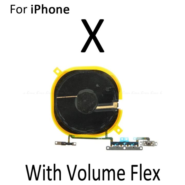 in-stock-anlei3-ชิป-nfc-สำหรับ-iphone-x-xr-xs-11-pro-max-ที่ชาร์จชาร์จไร้สายแผงสติ๊กเกอร์ขดลวดที่มีปุ่มปรับระดับเสียงสายเคเบิลงอได้