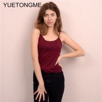 ❧ YUETONGME Top Sleeveless Blusas Camisole BTL074