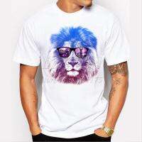 Newest 2015 Mens Fashion Short Sleeve Summer Lion Printed T-shirt Funny Tee Shirts Hipster O-neck Popular Tops - T-shirts - AliExpress