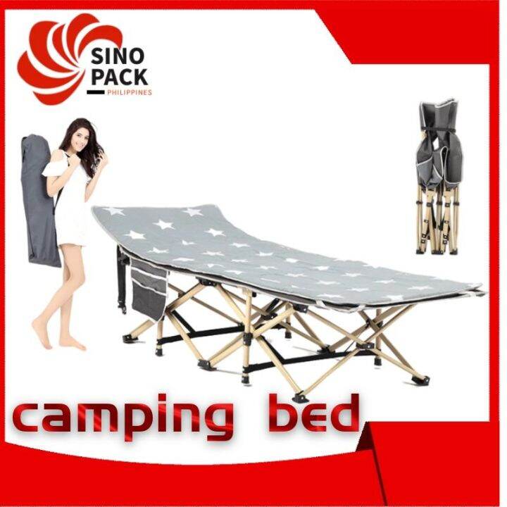 Folding bed Foldable bed army bed camp bed heavy duty portable bed out
