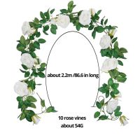 【YF】◙  Artificial Flowers Vine Fake Rattan for Wedding Decoration