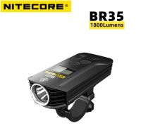 Nitecore BR35 Bike Light 1800 lumens 2xCREE XML2 U2 high-definition OLED display beam rechargeable Bicycle Lamp Built-in Battery Rechargeable  Flashli