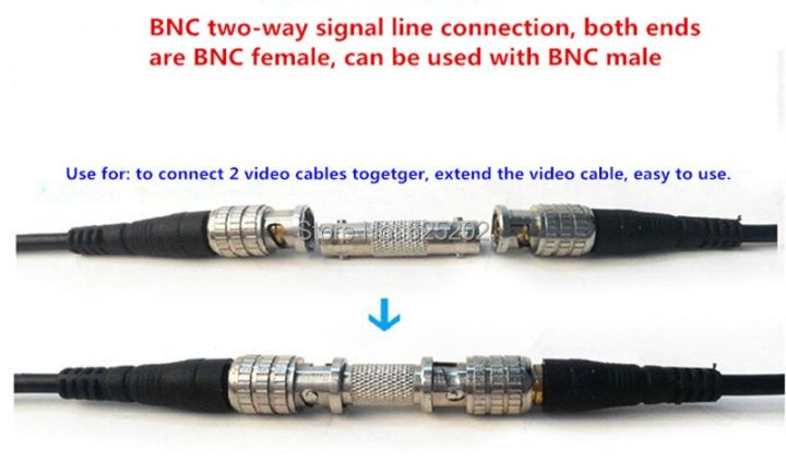 popular-ขั้วต่อ-bnc-dual-pass-ตัวเมียเป็นตัวเมีย5ชิ้น