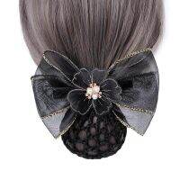 Large Phnom Penh Bow Knot Nurse Head Flower Stewardess Hair Clip Fashion Hair Accessories for Women