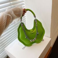 Portable Small Clouds Original Niche Designers Chain Bag Female 2023 Fashion Alar Bag Spice Wind Inclined Shoulder Bag